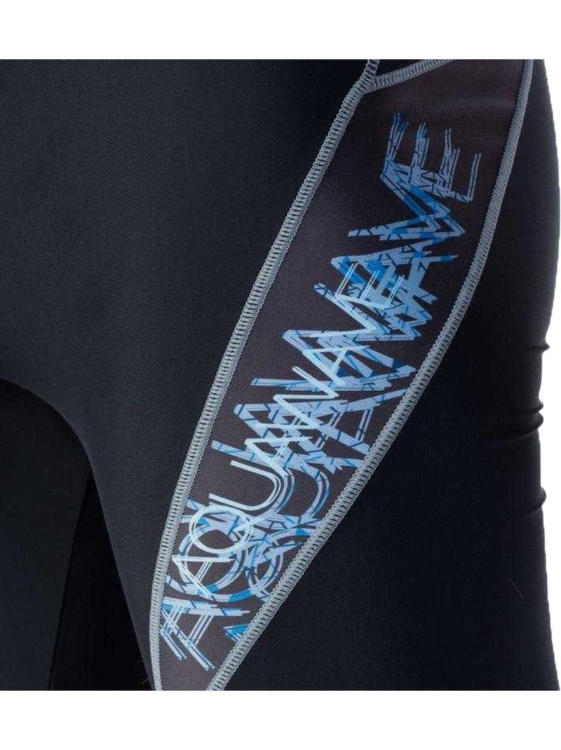 Slip de bain motif/style logo barid - aquawave Noir Bleu - Kiabi