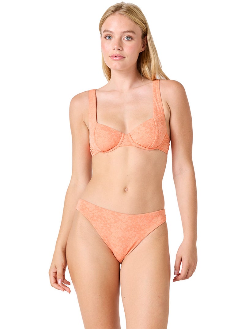 Slip de bain NEREIDE - Brigitte Bardot Bain Orange - Kiabi