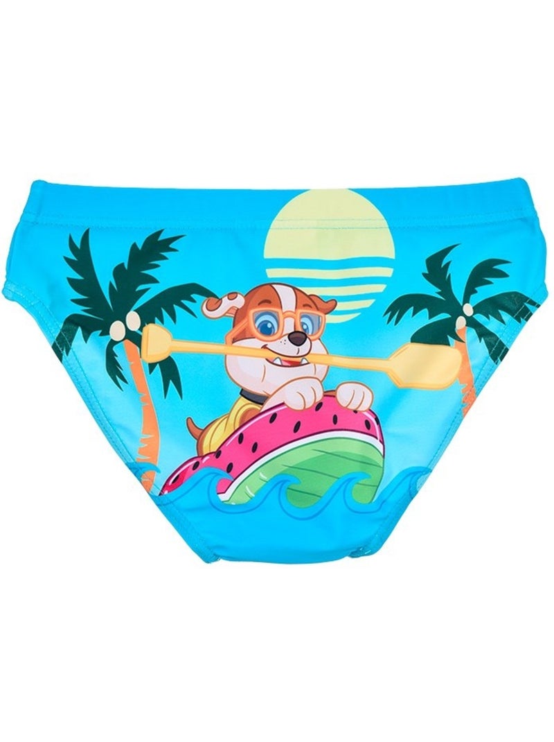 Slip de Bain Pat Patrouille| Licence Officielle Bleu - Kiabi