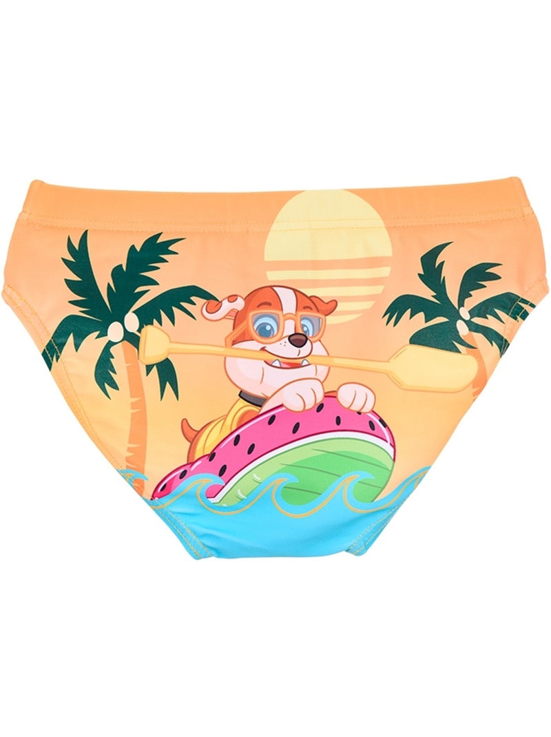 Slip de Bain Pat Patrouille| Licence Officielle Jaune - Kiabi
