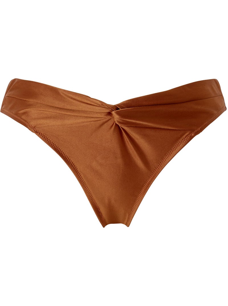Slip de bain SONGE - Brigitte Bardot Bain Marron - Kiabi