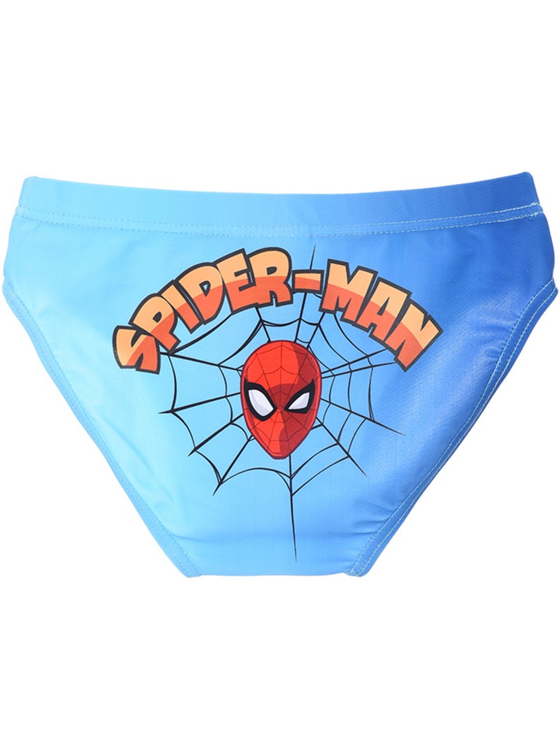 Slip de Bain Spider-Man  | Licence Officielle Bleu turquoise - Kiabi