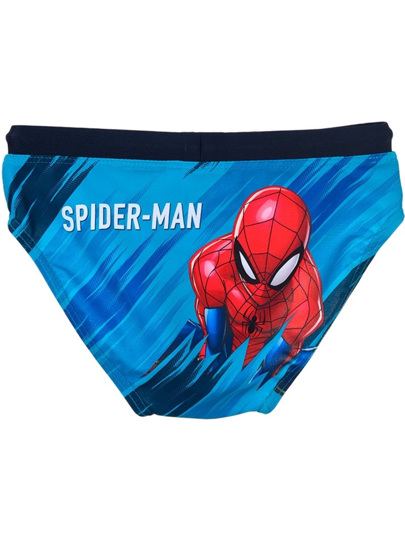 Slip de Bain Spiderman| Licence Officielle Bleu turquoise - Kiabi