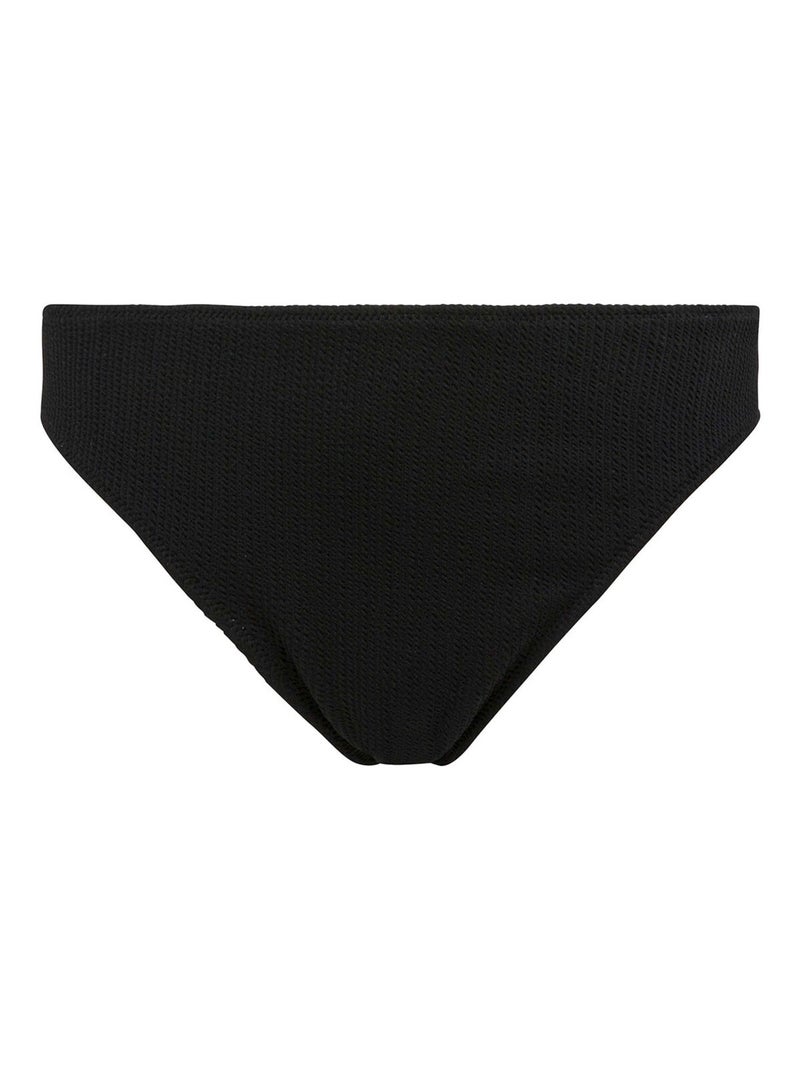 Slip de bain taille haute SANARY - Brigitte Bardot Bain Noir - Kiabi