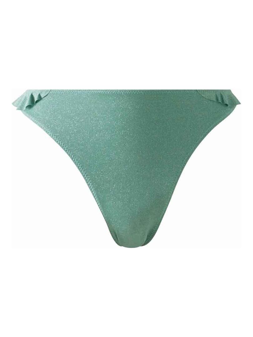 Slip de bain tanga CARNAVAL - Brigitte Bardot Vert - Kiabi