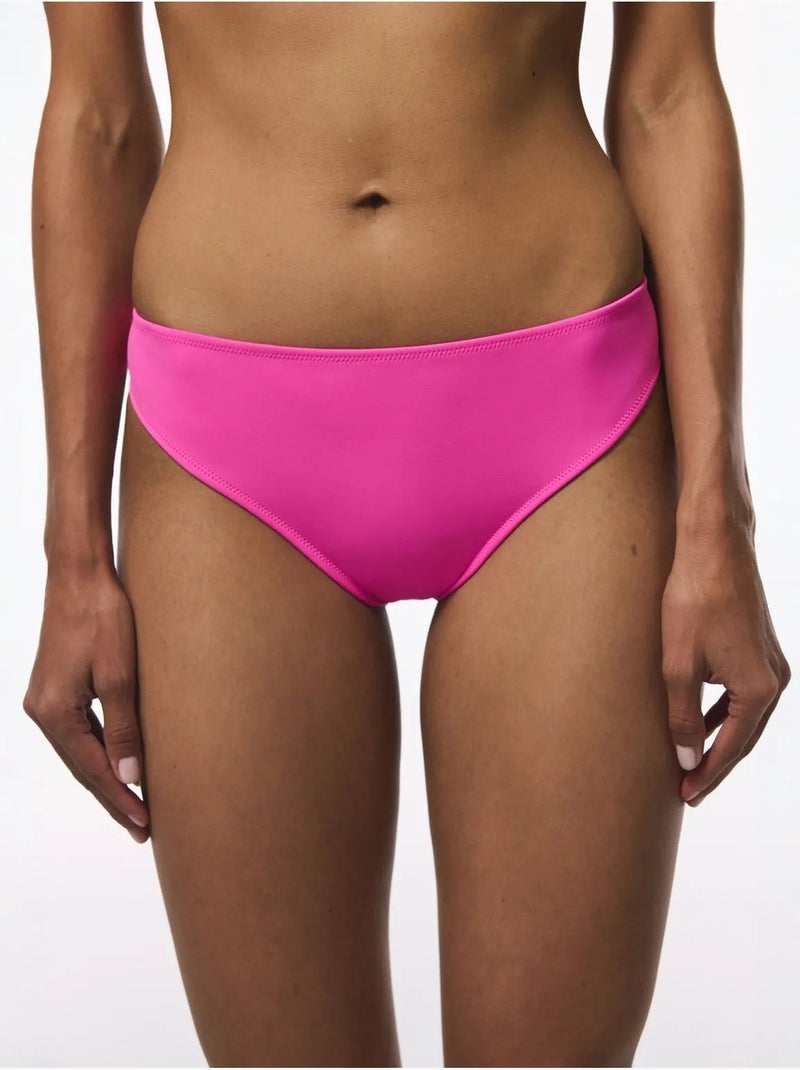 Slip de bikini penti Rose fluo/Solinotes - Kiabi
