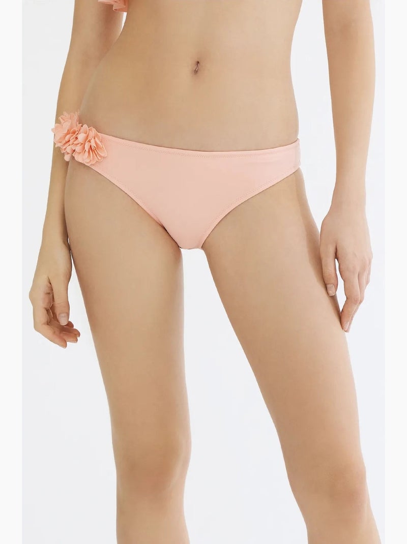Slip de bikini plum penti Rose - Kiabi