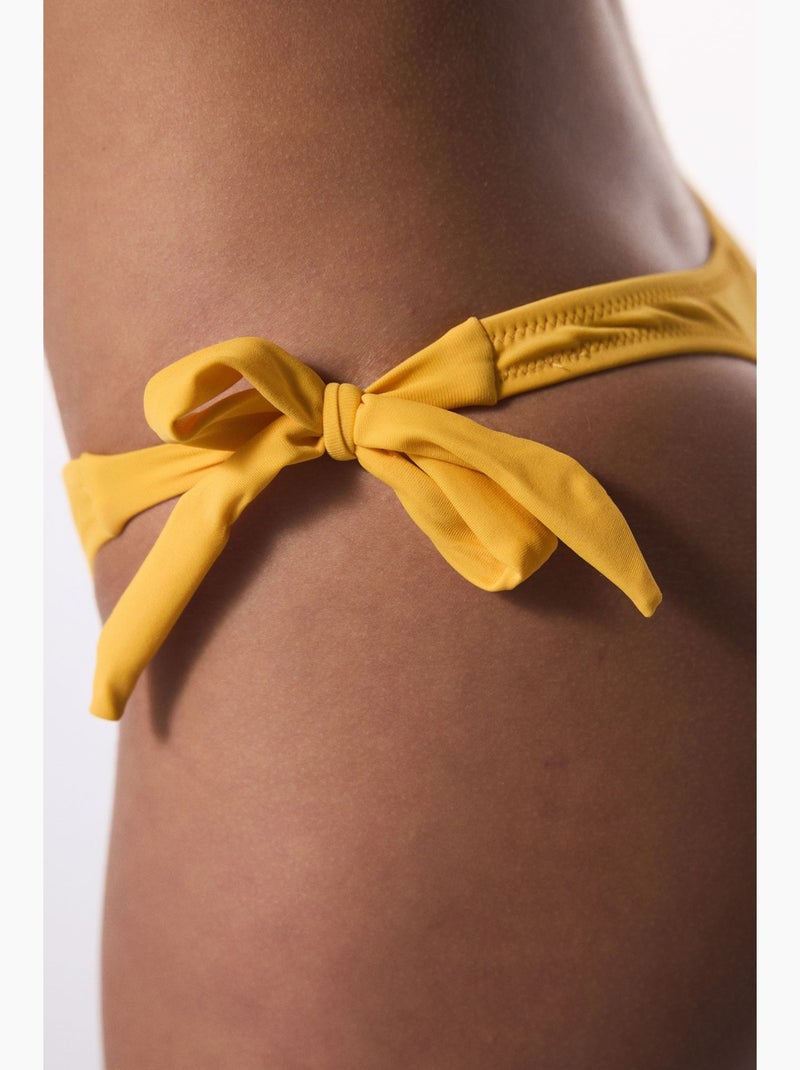 Slip de bikini string taille basse penti Ambre - Kiabi