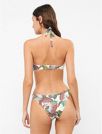 Slip de bikini taille en v