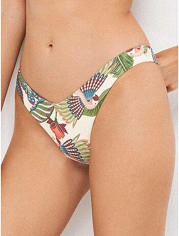 Slip de bikini taille en v