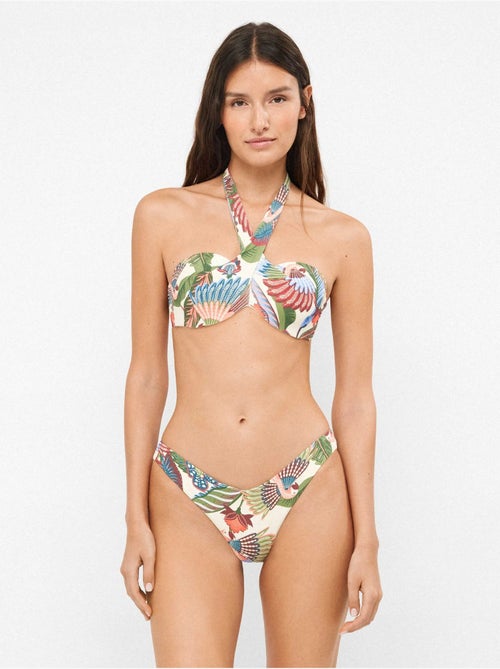 Slip de bikini taille en v - Kiabi Slip de bikini taille en v - Kiabi