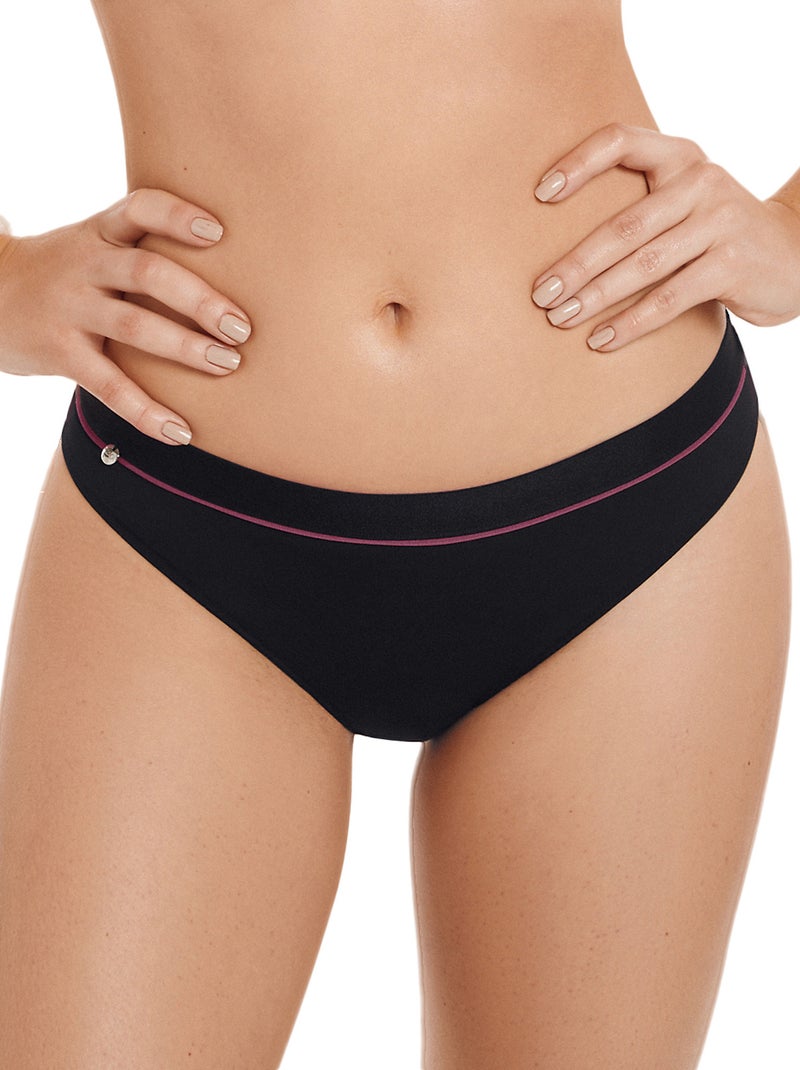 Slip de sport Playful Noir - Kiabi