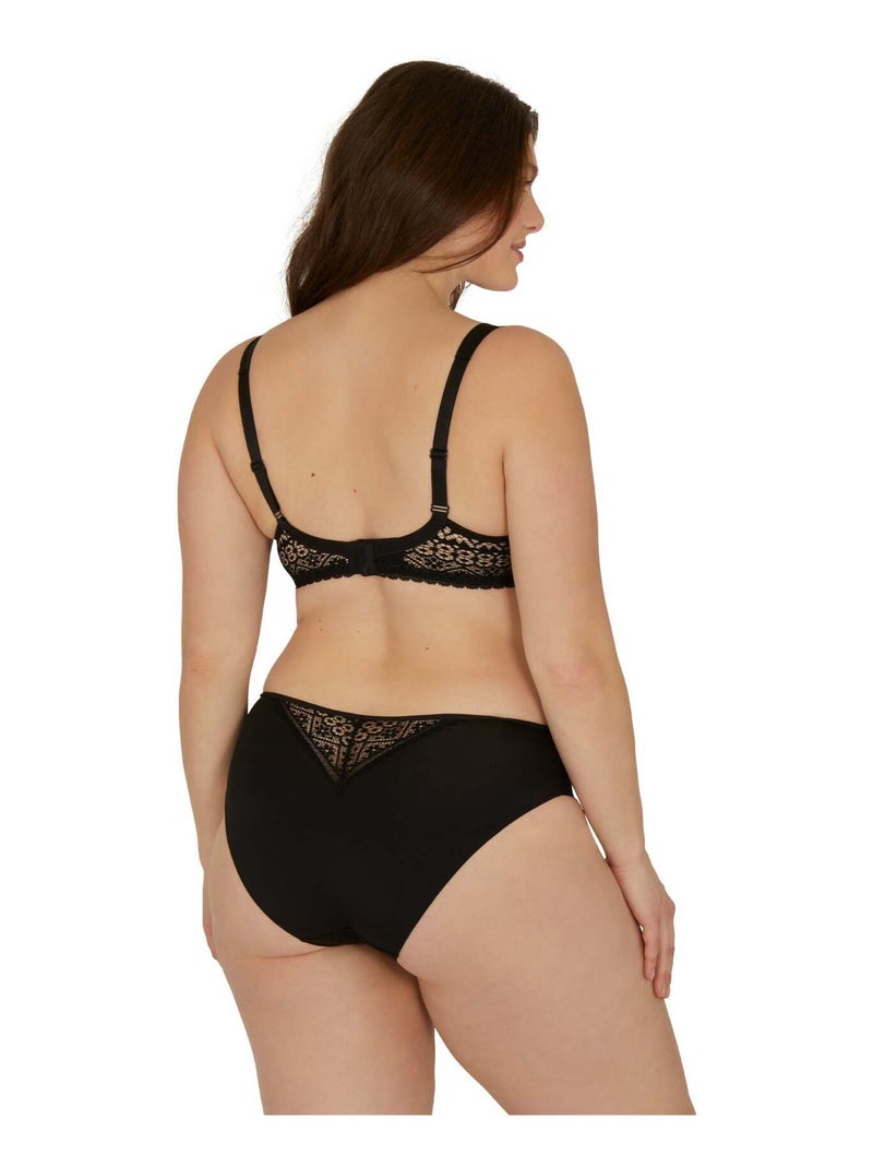 Slip DÉESSE Noir - Kiabi