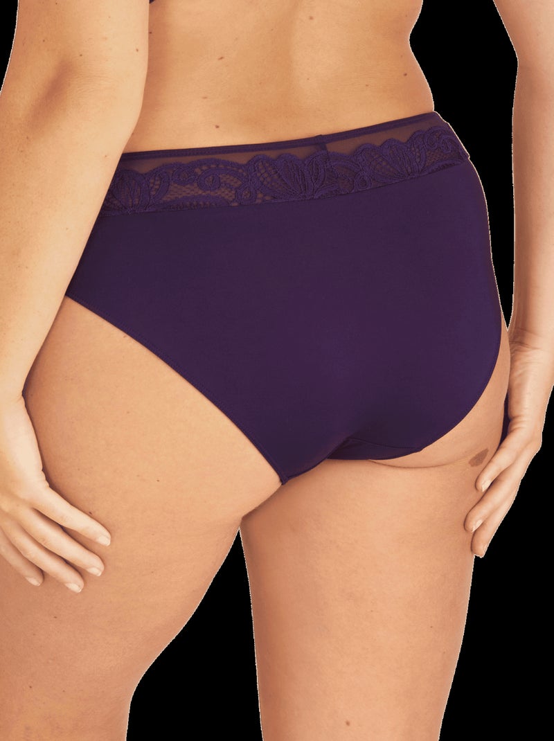 Slip DENTELLE ENVOÛTANTE Bleu nuit - Kiabi