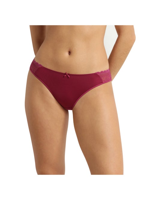 Slip dentelle Feminine Line - Kiabi