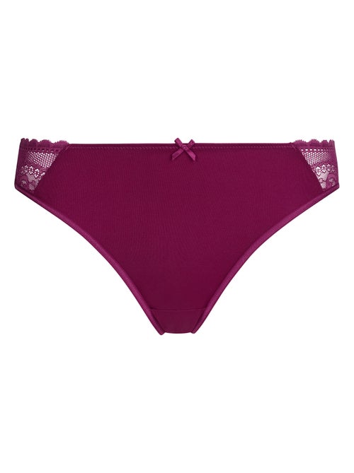 Slip dentelle Feminine Line - Kiabi