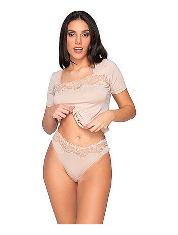 Slip dentelle MICRO TOUCH