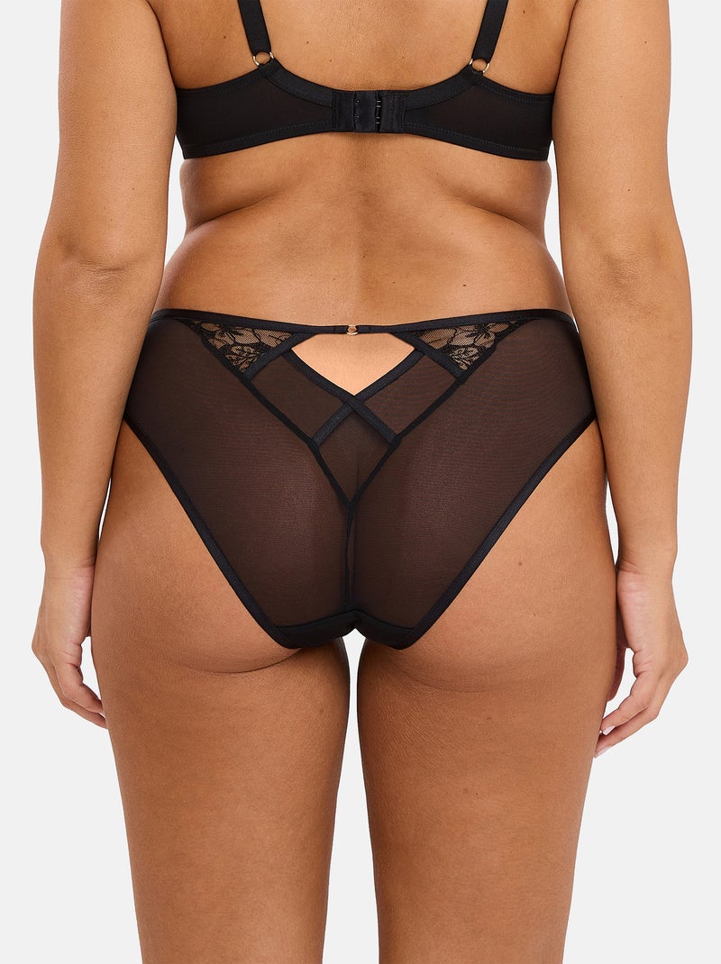 Slip deva sans complexe lingerie Noir Beige - Kiabi