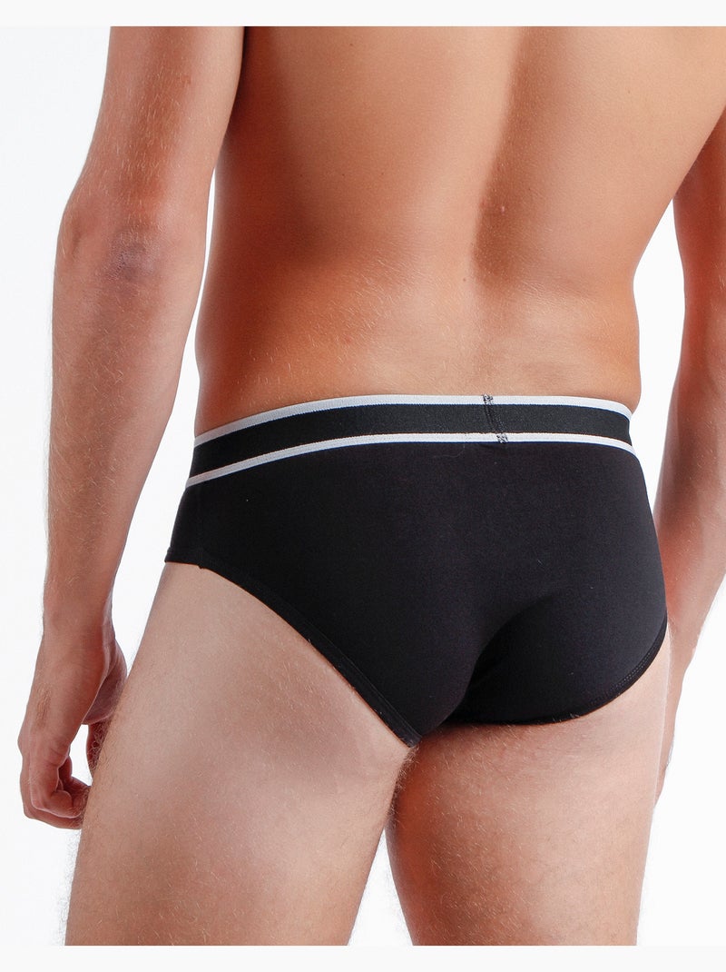 Slip doux et chaud pour homme ADMAS Noir - Kiabi