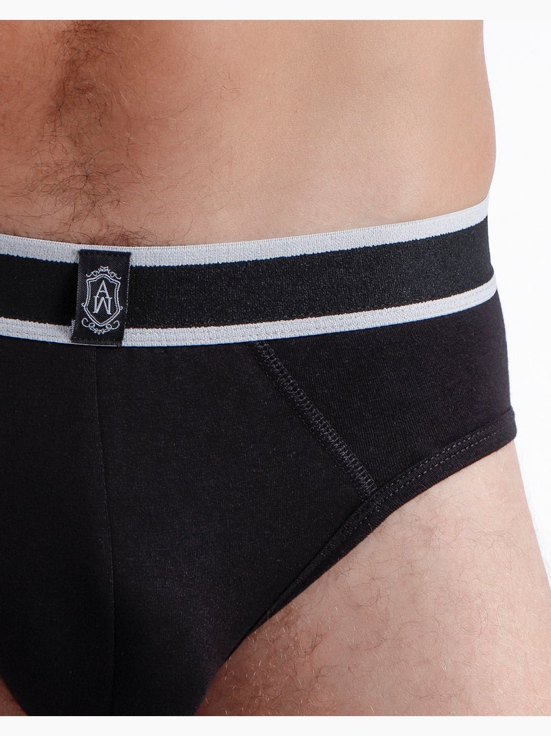Slip doux et chaud pour homme ADMAS Noir - Kiabi