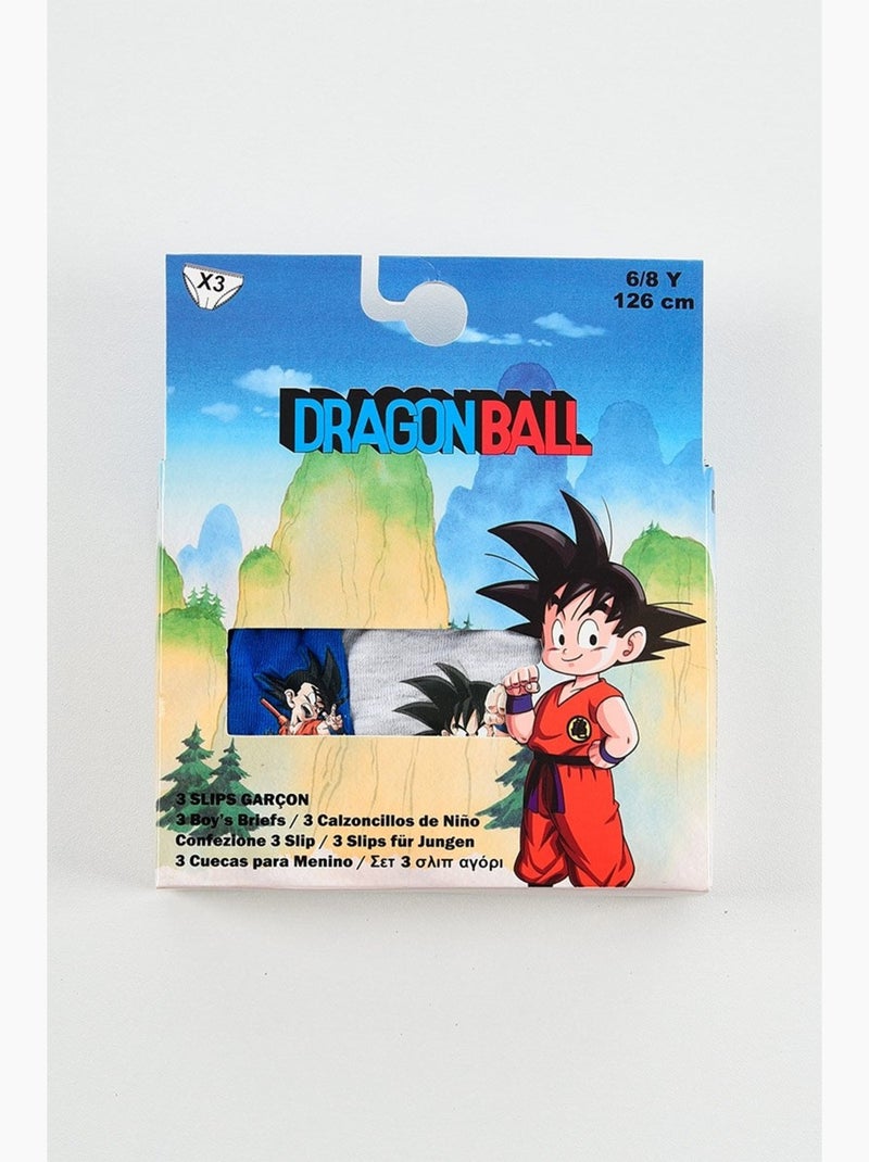 Slip Dragon Ball| Licence Officielle Bleu Orange - Kiabi