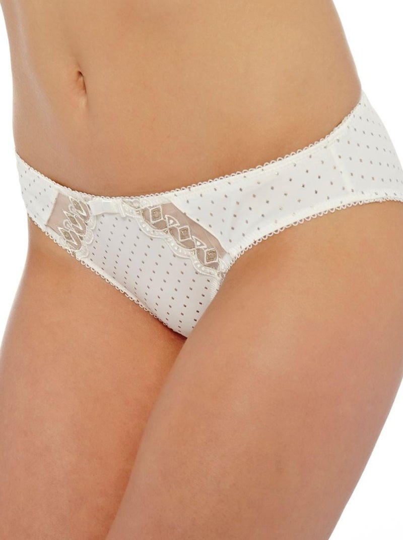 Slip EFFIGIE - Pomm'Poire Blanc - Kiabi