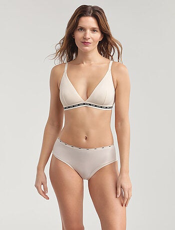 Slip en coton stretch à galon Icons Essentiel