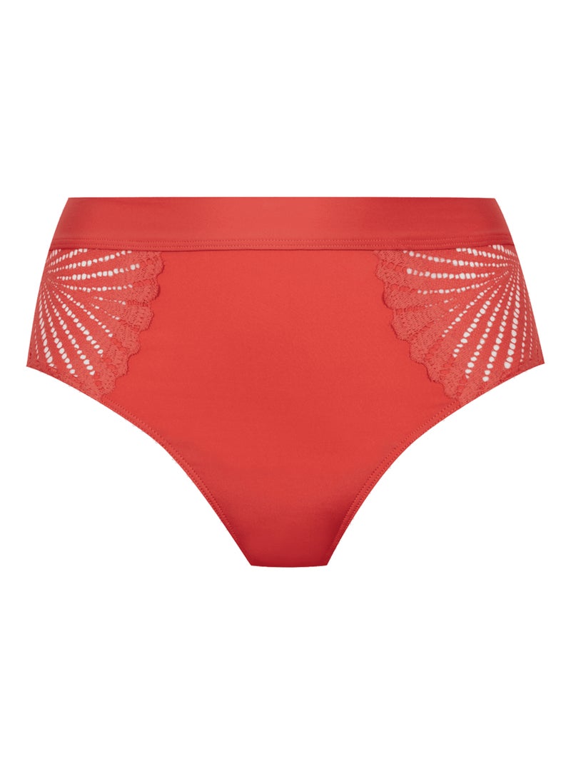 Slip en dentelle Corail - Kiabi