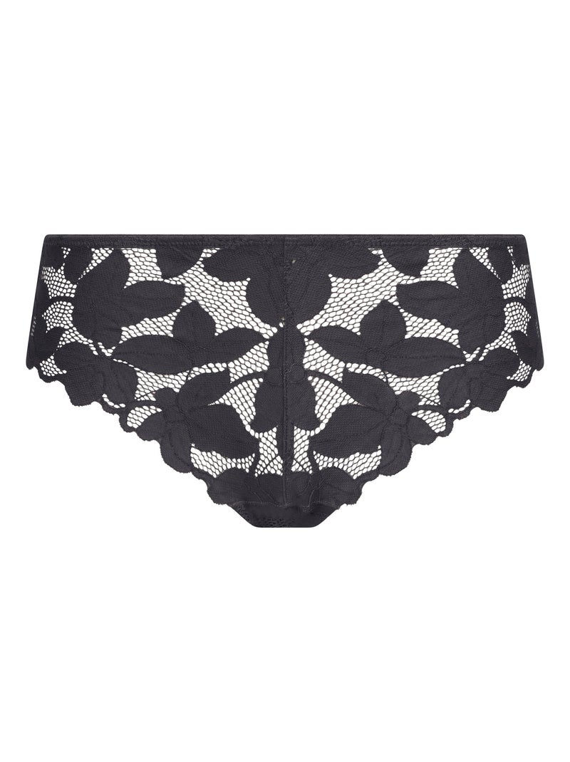 Slip en dentelle florale Dim Lacy Gris foncé - Kiabi