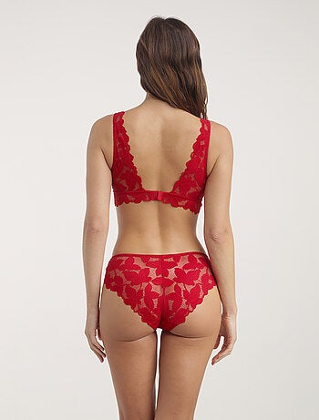 Slip en dentelle florale Dim Lacy