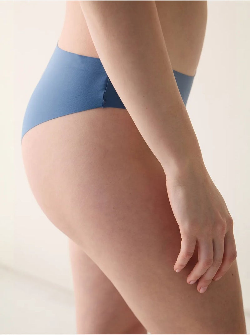 Slip en dentelle laser invisible penti Bleu - Kiabi