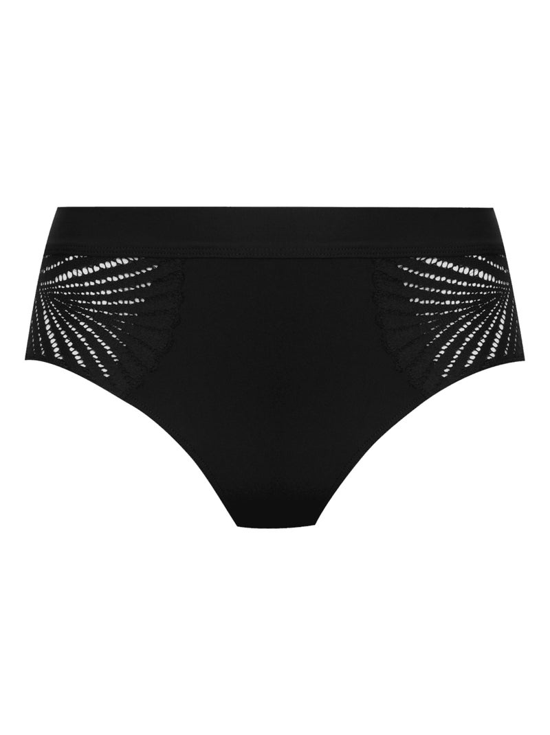 Slip en dentelle Noir - Kiabi
