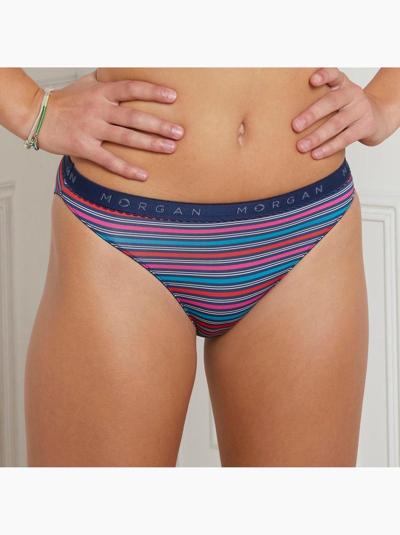 Slip en microfibre GABY - Morgan Junior Bleu - Kiabi