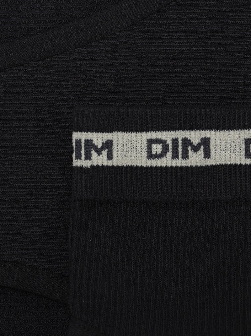 Slip en tissu côtelé Icons Seamless Noir - Kiabi