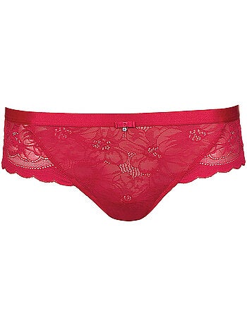 Slip EVELYN rouge