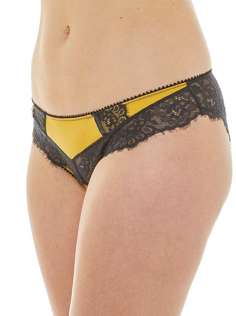 Slip EXCEPTION - Brigitte Bardot Lingerie Jaune - Kiabi