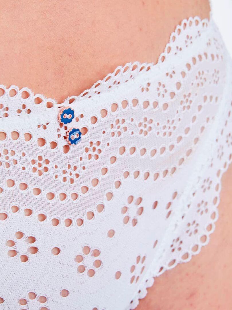 Slip FAIENCE - Brigitte Bardot Blanc - Kiabi