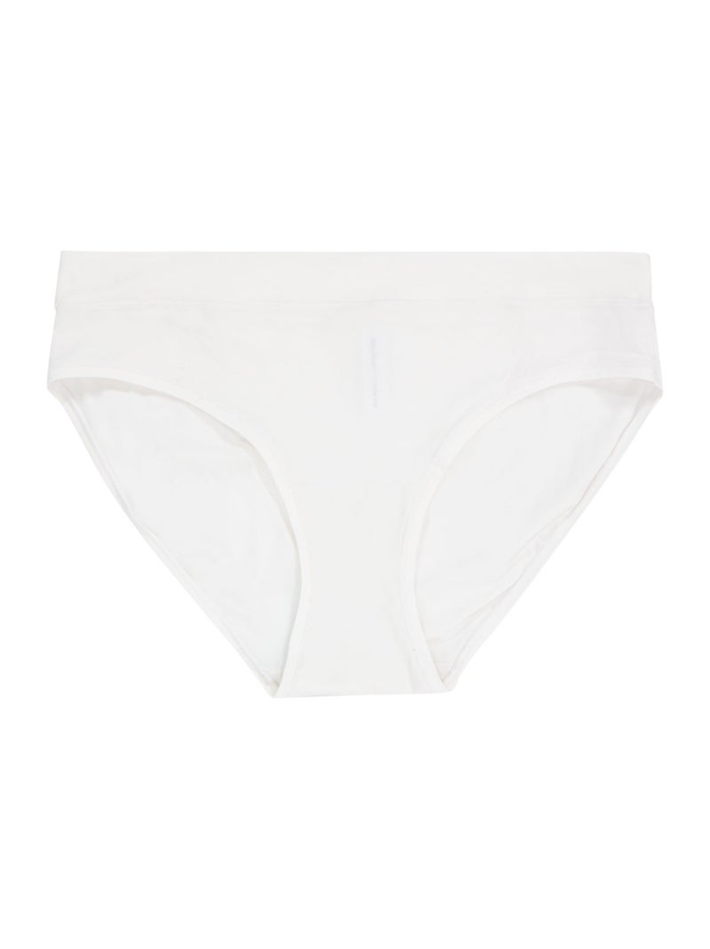 Slip femme Easy Seconde Peau Athena Blanc - Kiabi