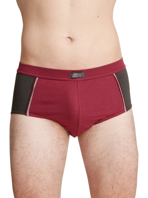 Slip fermé taille haute, lot de 4 - DAXON - Kiabi