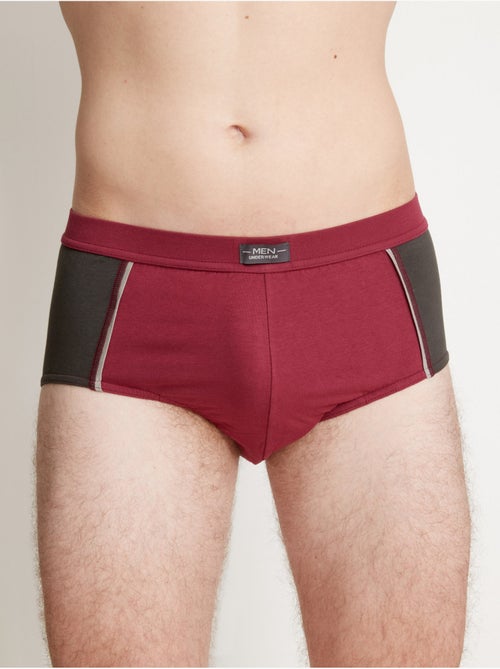 Slip fermé taille haute, lot de 4 - DAXON - Kiabi