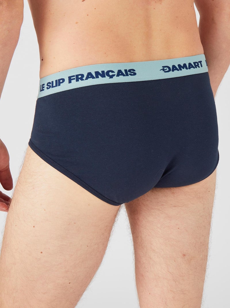 Slip fermé Terrible - Le Slip Français x Damart - Damart Bleu marine - Kiabi