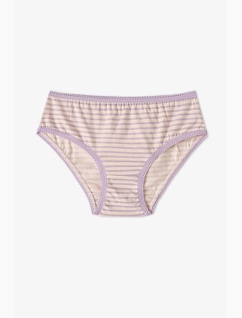 Slip fille flory fleuri en coton penti