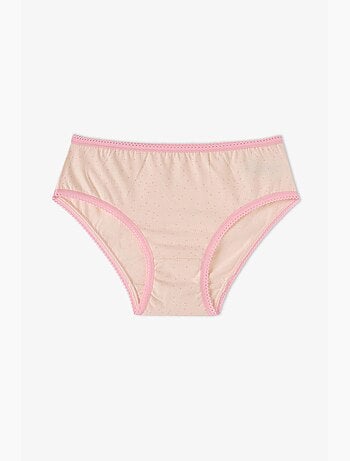 Slip fille flory fleuri en coton penti
