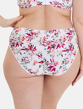 Slip flora sans complexe lingerie