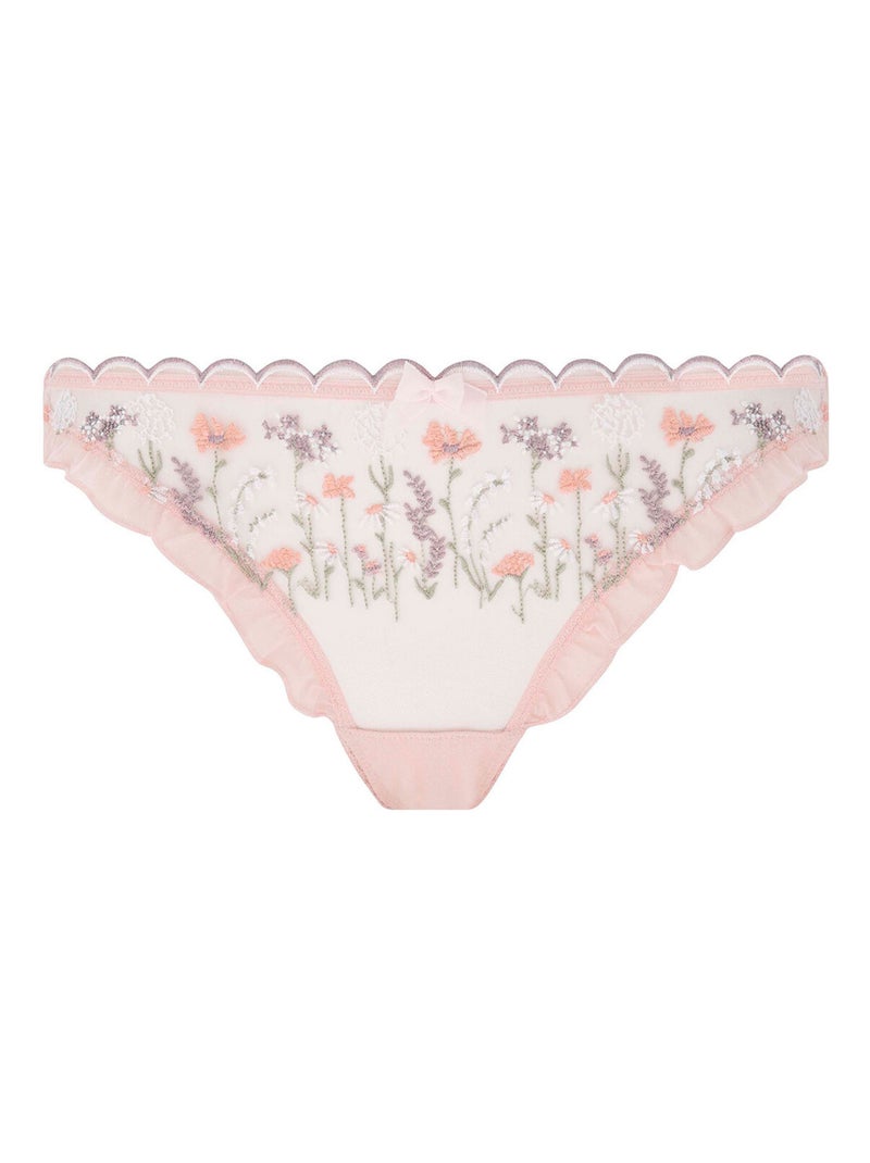 Slip FLORAISON - Brigitte Bardot Lingerie Rose - Kiabi