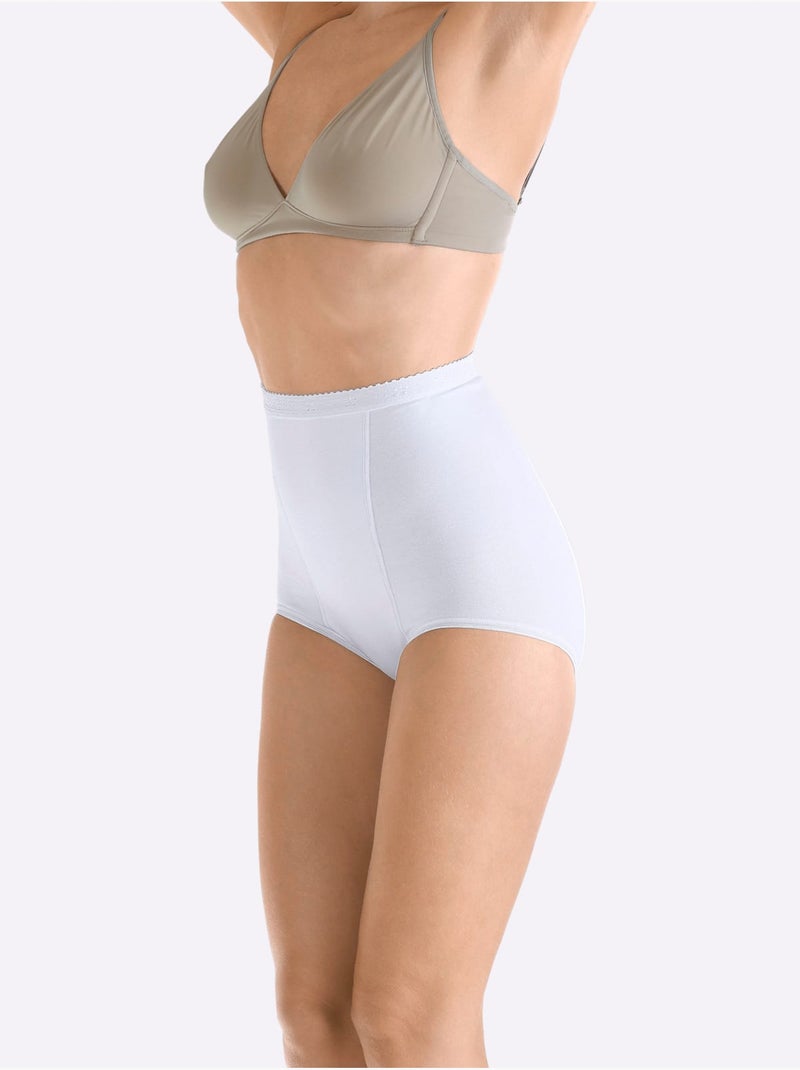 Slip Formant Jersey Fin - Taille Standard - Witt - Lot de 2 Blanc - Kiabi