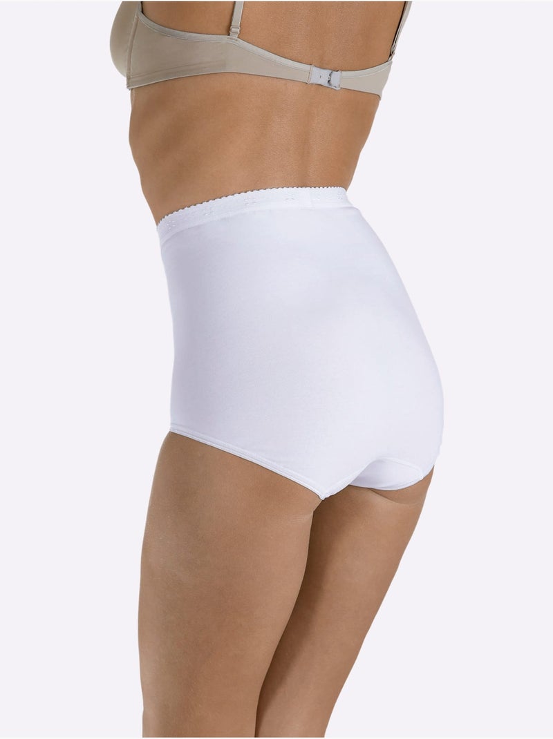 Slip Formant Jersey Fin - Taille Standard - Witt - Lot de 2 Blanc - Kiabi
