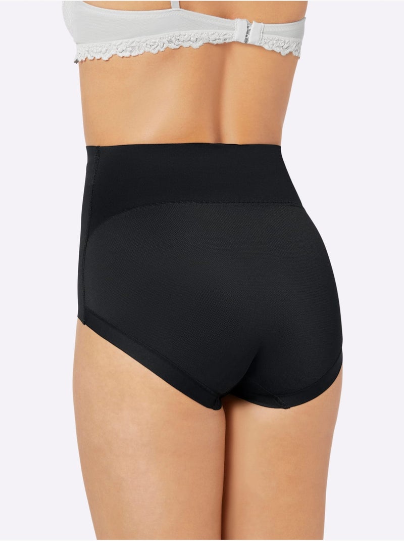 Slip Gainant Effet Affinant - Taille Standard - Witt Noir - Kiabi
