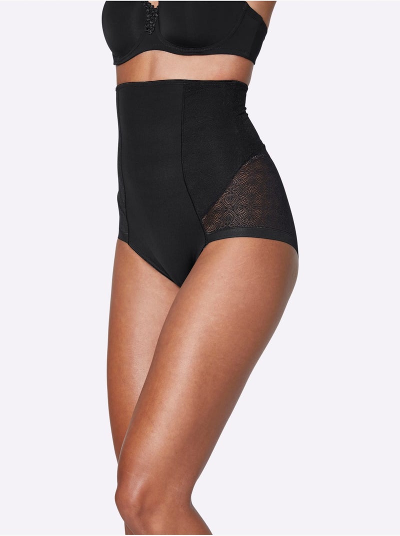 Slip Gainant Effet Moulant - Taille Standard - Witt Noir - Kiabi