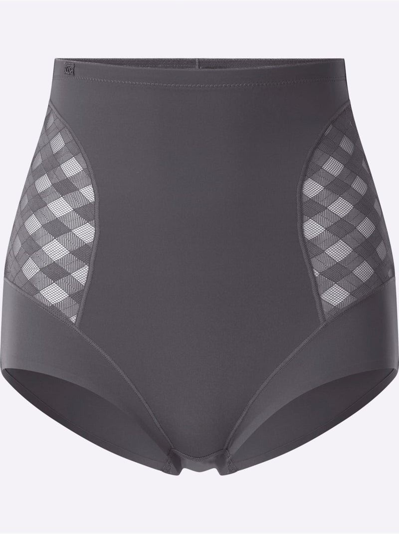 Slip Gainant Taille Haute - Taille Longue - Witt Gris - Kiabi